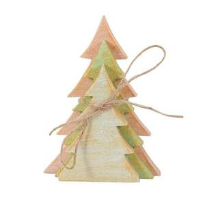 Handmade Personalized Modern Wooden Christmas <b>Tree</b> <b>Ornament</b> for Holiday and New Year Home Decoration Factory Wholesale Price - Product Image 4