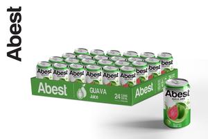 น้ำผลไม้ ABEST น้ำฝรั่งเข้มข้น ไขมันต่ำ ขนาด 330 มล. แบบกระป๋อง รับผลิตแบบ OEM ODM แบรนด์ส่วนตัว เครื่องดื่มน้ำผลไม้ ผลิตในเวียดนาม - Product Image 4