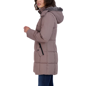 Hot Selling <b>Winter</b> Solid Color Zipper Breathable Customized <b>Long</b> Puffer <b>Jacket</b> for Women Low Price - Product Image 5