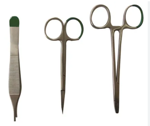 Instrumentos Quirúrgicos Manuales de Acero Inoxidable de Un Solo Uso: Tijeras, Pinzas y Portaagujas de Dentavex - Product Image 2