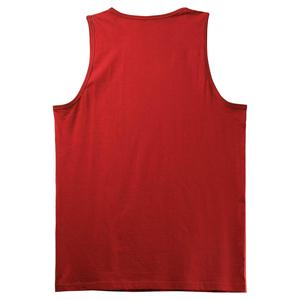 Débardeur décontracté en tricot uni à col rond pour homme en jaune moutarde - Product Image 4