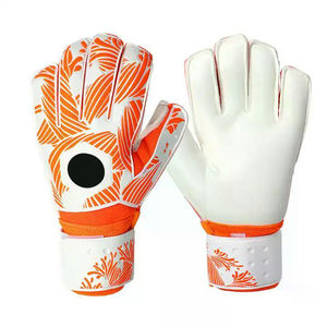 Guantes de Portero de Fútbol de Cuero Personalizados 2026, Transpirables, Impermeables, con Protección para los Dedos, Unisex, Logotipo OEM, Embalaje - Product Image 6