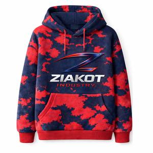 Vente en gros et dropshipping de sweats à capuche pour hommes en coton 100% de qualité supérieure, sweats à capuche lourds, impression en relief, sweats à capuche déchirés - Product Image 3