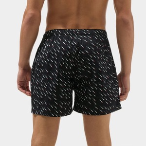 Shorts décontractés pour hommes, coupe ample, style streetwear, hip-hop, personnalisables, écologiques, respirants, anti-plis, avec logos, en polyester/coton - Product Image 5