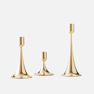 Support à bougies en métal moderne, élégant, pour table, centre de table, décoration de mariage, pièce d'appoint pour la maison - Product Image 6