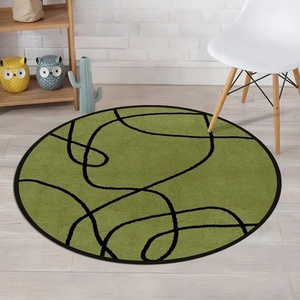 Handmade Wool <b>Carpet</b> Newly Arrived Hand Tufted Traditional Pattern <b>Carpet</b> Solid Decor for Home Living Room or Hotel Use - Product Image 2