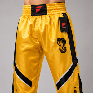 Pantalones de kick boxing de alto rendimiento hechos con materiales que absorben la humedad, garantizando comodidad, flexibilidad y durabilidad. - Product Image 5