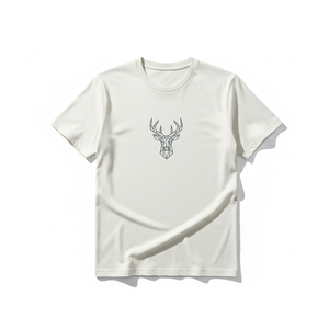 T-shirt de chasse innovant à effet 3D, motif de feuilles réaliste, haut camouflage, tissu respirant en maille à l'aspect œil-de-perdrix pour les activités sur le terrain - Product Image 1