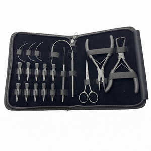 Pinzas para Extensiones de Cabello de Acero Inoxidable de Grado Quirúrgico, Ecológicas, Profesionales, con Logotipo Personalizado y Color Personalizado - Product Image 5