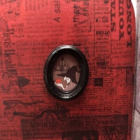 Maison de sorcière miniature à l'échelle 1:12 pour maison de poupée, artisanat multi-matériaux, meubles DIY en bois et papier, jouet d'Halloween pour poupées