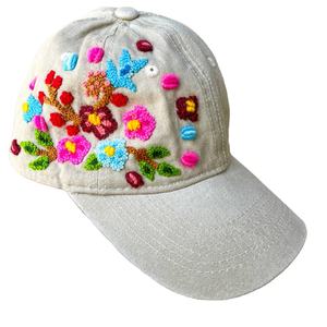 หมวกปักลายขายส่ง ผลิตในปากีสถาน วัสดุผ้าฝ้าย 100% หมวกเบสบอล 5 ชิ้น ปักลาย 3 มิติ หมวกทรงแข็ง - Product Image 1