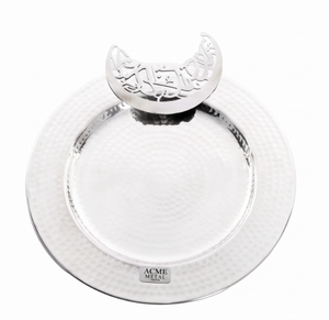 Hammered Design Simple Round Chocolate <b>Tray</b> Perfect For Serving Chocolates Sweets Desserts And <b>Small</b> Treats At Home - Product Image 3