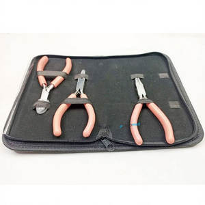 High Quality Jewelry Making <b>Tools</b> <b>Set</b> Pliers Stainless Steel <b>Pink</b> Color Customized ZETOMED PRO DIY - Product Image 5