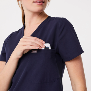 Conjunto de Uniformes Médicos Antihumedad y Antiarrugas para Hospital, Enfermería, Moderno, Corte Jogger, Unisex, con Detección de Agujas, OEM - Product Image 4