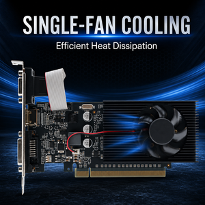 ใหม่ GT 210 <span class=keywords><strong>1GB</strong></span> DDR3 64-bit สำหรับกราฟิกการ์ดพร้อมพัดลมระบายความร้อน/DVI/VGA output DirectX 10สำหรับเดสก์ท็อปพีซี - Product Image 4