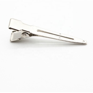 Pinzas de Metal Tipo Pico de Pato para Peluquería, Pinzas de Cocodrilo para Extensiones de Cabello, Acero Inoxidable, Herramientas de Estilismo Profesional - Product Image 1