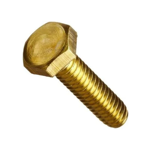 Pernos hexagonales de latón de grado industrial con vástago roscado para aplicaciones de fijación eléctrica e industrial - Product Image 6