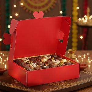 Caja de Cartón de Papel para Chocolates de Lujo |   Cajas de Regalo Premium y Empaques Rígidos para Chocolate con Impresión Personalizada, Venta al por Mayor y al Detal - Product Image 1