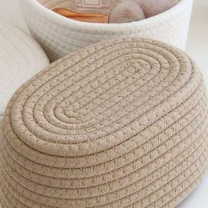 Customised Handwoven Best Jute Rope <b>Basket</b> Wholesale <b>Square</b> Woven Decorative Fruit <b>Storage</b> Organizer for Kitchen Bedroom - Product Image 1