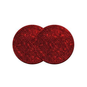 Stylish Premium <b>Beaded</b> Cocktail <b>Coasters</b> Heat Resistant Modern Home Accent for Bar Accessories Promotional Item - Product Image 2