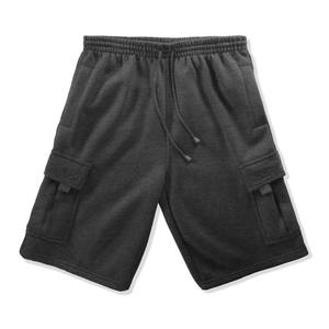 Shorts de sport en coton pour homme, taille plus, tissu épais, style vintage, French Terry - Product Image 4