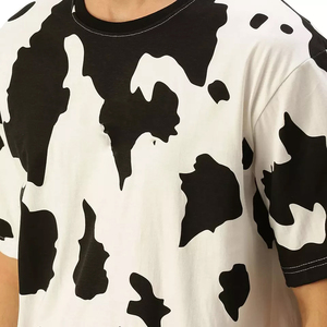 T-shirt décontracté pour homme à manches courtes et col rond en tissu toile 100% coton uni, coupe classique - Product Image 5