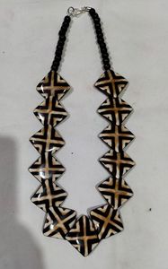 Hot Selling Handmade Colourful Resin Necklace for Women and Girls Classic Fashion Jewellery Chain From India for Gifts - Product Image 4