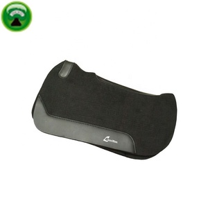 สีดำไม่ลื่นโพลีเอสเตอร์รู้สึกตะวันตกอานแผ่น - Product Image 2