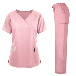 Ensemble de vêtements de travail pour le secteur de la santé unisexe, personnalisation OEM, collection d'uniformes professionnels - Product Image 2