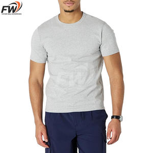 Nouveauté : T-shirt décontracté pour homme, manches courtes, qualité supérieure, style streetwear, 100% coton avec polyester, coupe confortable - Product Image 1