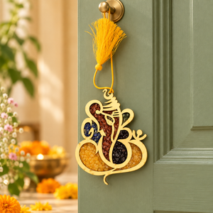 Ganesha Carved Semi Precious Stone <b>Plate</b> Handmade Hindu Spiritual Home Decor - Product Image 3