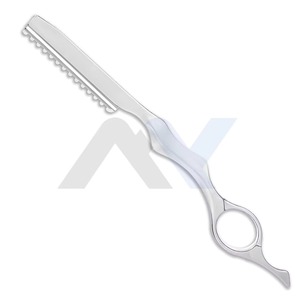 Ciseaux de coiffure professionnels en métal de 7 pouces, outil avancé d'éclaircissement et de coiffage pour barbiers, salons et usage domestique, couleur personnalisée, logo laser - Product Image 5