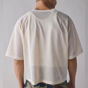 Camiseta Deportiva Ligera con Cuello en V, Transpirable, de Malla, Nueva, de Alta Calidad - Product Image 2