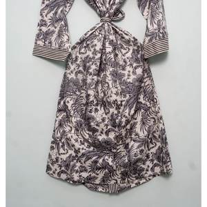 Kimono Kantha en Coton Fait Main de Créateur – Tendance Printemps-Été, Élégant, Long, Taille Naturelle, Respirant, Séchage Rapide, Col en V - Product Image 6