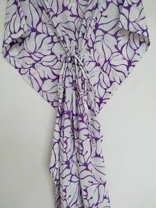 Indian Handmade Cotton Kaftan Dress <b>Beach</b> Cover Up Relaxed Fit <b>Kimono</b> Robe - Product Image 4
