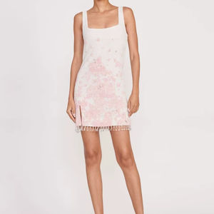 ชุดราตรีแขนกุดหรูหรา ระยิบระยับ ดีไซน์คอรูปหัวใจ ความยาวสั้น เหมาะสำหรับงานปาร์ตี้และงานเลี้ยงอาหารค่ำยามค่ำคืน - Product Image 1