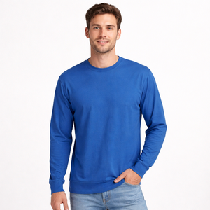 Camisetas de Manga Larga para Hombre de Alta Calidad, Nueva Moda Casual Transpirable 200GSM, Tallas Grandes, Logotipo Personalizado, Nueva Llegada 2026 - Product Image 5