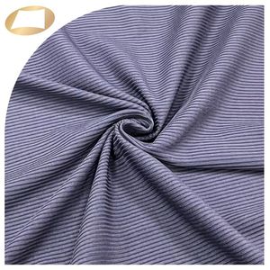 Tissu en tricot côtelé en nylon Spandex respirant élastique au toucher doux pour les poignets des garçons et des filles-Haute qualité - Product Image 4