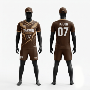 240gsm 100% Polyester Breathable Anti-UV Anti-Bacterial Men's <b>Volleyball</b> Jersey <b>Set</b> Heat-Transfer Printed Custom Logo Short - Product Image 3