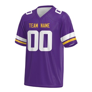 American Football Jersey Polyester <b>Mesh</b> <b>Screen</b> Printing Custom Design OEM Manufacturer Durable Breathable Team Apparel - Product Image 2