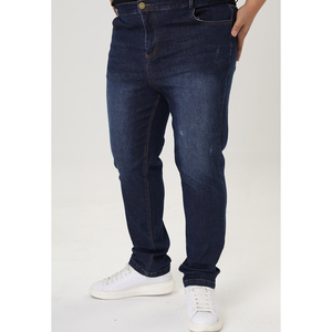<span class=keywords><strong>Jean</strong></span> droit confortable et décontracté pour homme, grande taille, avec poche arrière, style déchiré et surpiqué, vente en gros 2025 - Product Image 5