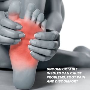 Solette Ortopediche Sportive e Comfort con Correzione della Postura del Piede, Supporto dell'Arco Plantare e Cura Antiscivolo Resistente all'Usura - Product Image 4