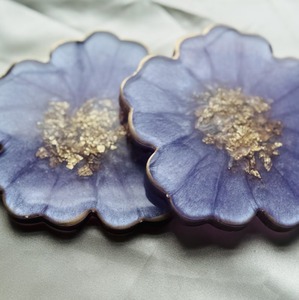 Sous-verre en résine fait main, couleur et style personnalisés, écologique et léger, toucher lisse, aspect premium, meilleur prix, forme personnalisée - Product Image 5