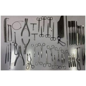 ชุดเครื่องมือผ่าตัดกระดูกและข้อ PISSCO ชุดอุปกรณ์ผ่าตัดกระดูกและข้อ ชุดเครื่องมือผ่าตัดกระดูกและข้อครบชุด 45 ชิ้น - Product Image 1