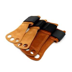 Agarraderas de Cuero para Gimnasio Hechas a Medida, Profesionales, con 2/3 Orificios, para Levantamiento de Pesas y Barras de Gimnasia - Product Image 5