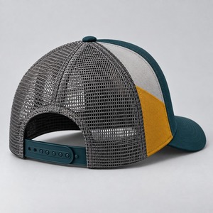Casquette de camionneur d'extérieur légère et respirante en maille, avec fermeture réglable par bouton-pression, idéale pour la randonnée, le camping et la pêche - Product Image 5