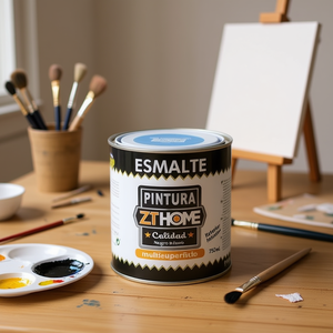 Vernici Acriliche in Barattolo Negro Brillo 750ML - Product Image 2