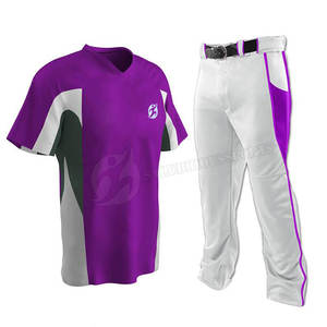 Uniformes de Béisbol Personalizados de Algodón, Tallas Grandes, Estampados y Transpirables, para Unisex, Hechos en Pakistán, de la Mejor Calidad, al por Mayor - Product Image 2