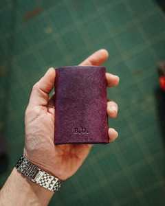 Artisan Made Stitchless Leather <b>Wallet</b> Minimalist Slim Card Holder No Stitch Genuine Leather <b>RFID</b> Men <b>Wallet</b> SLW-0057 - Product Image 6