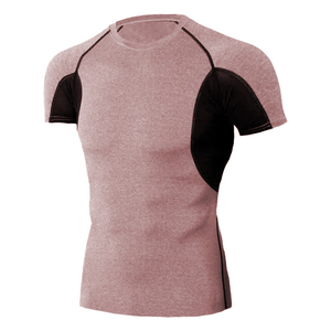 High Quality 100%polyester Rash Guard Custom Gym Workout Fitness Sports Clothing <b>For</b> Adults <b>For</b> <b>Men</b> Best Performance Wears - Product Image 2